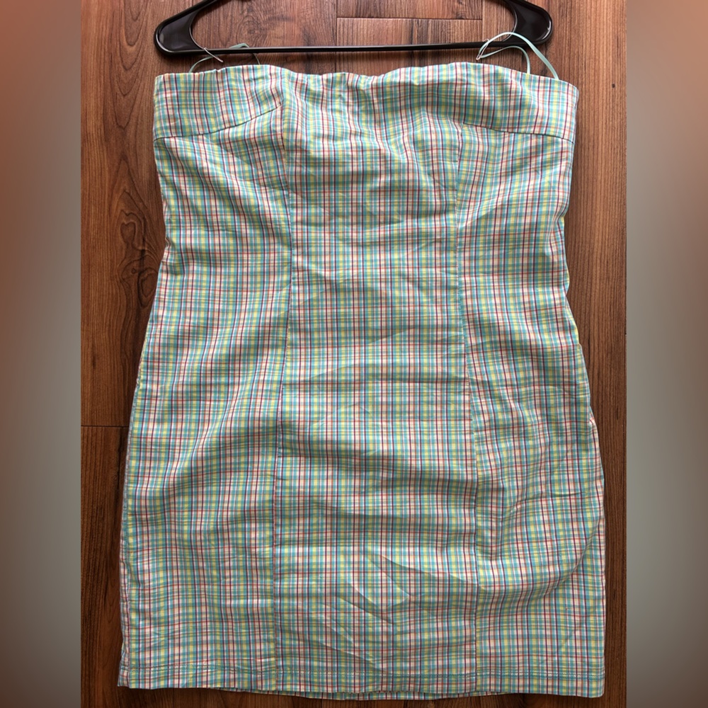 Kimchi blue Multicolor Plaid Skirt